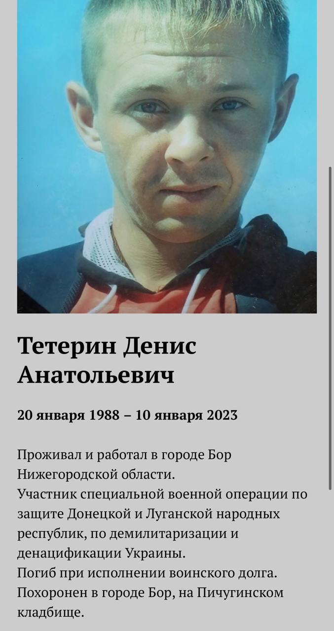 Тетерин Денис Анатольевич